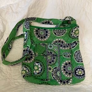 Vera Bradley Cotton Cupcakes Crossbody
